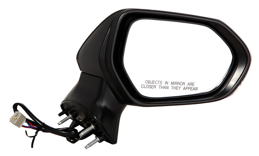 For Toyota Camry 2018-2024 NA Built/ Hybrid 2018-2025 Power Heated Mirror w/ Turn Signal LampS w/o SVC w/o Blind Detect Passenger Side (P) 87910-06810+87915-06330-C0 TO1321367