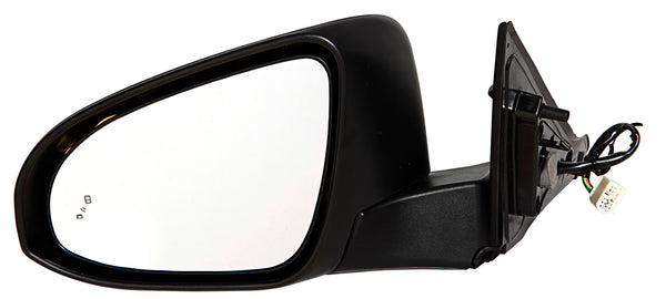 For Toyota Camry/ Hybrid 2016 2017 Manual-Folding Power Heated w/ Blind Detect Mirror Driver Side 87906-06051+87945-06060-C0 TO1320375