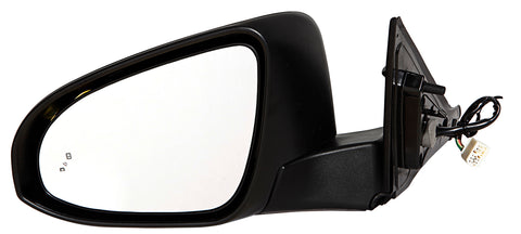 For Toyota Camry/ Hybrid 2016 2017 Manual-Folding Power Heated w/ Blind Detect Mirror Driver Side 87906-06051+87945-06060-C0 TO1320375