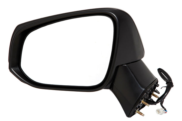 For Toyota RAV-4 2019 20 21 22 23 24 2025 Manual-Folding Power Non-Heated Mirror w/o SVC & Puddle Lamp & Blind Detect JPN Built Driver Side (TEXTURE) 87940-42E01+87945-42210 TO1320387