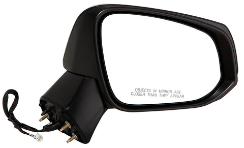 For Toyota RAV-4 2019 20 21 22 23 24 2025 Manual-Folding Power Non-Heated Mirror w/o SVC & Puddle Lamp & Blind Detect JPN Built Passenger Side (TEXTURE) 87910-42E31+87915-42210 TO1321387
