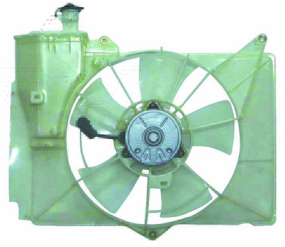 For Toyota Echo Coupe/ Sedan 2000 01 02 03 04 2005/ SCION XA/ XB 2004 05 2006 Radiator Fan Assembly (16363-0D050/ 16363-21050)+16361-23050+16711-21030 TO3115119