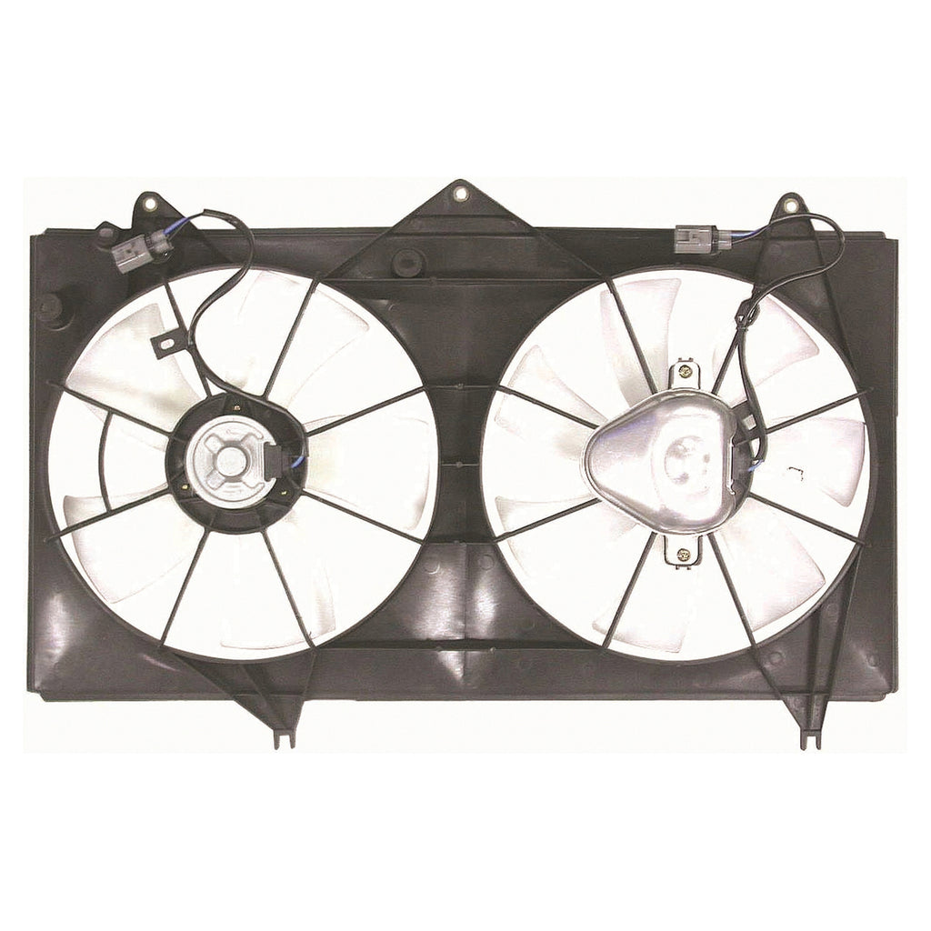 For Toyota Camry 4CYL 2002 03 04 05 2006 Radiator A/C Fan Assembly R:16363-23020 L TO3115122
