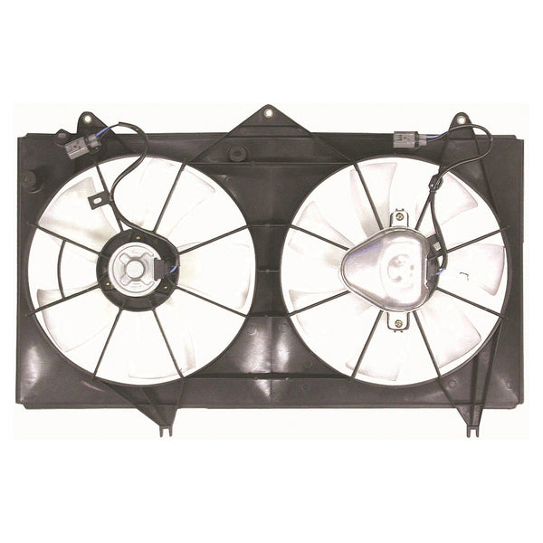 For Toyota Camry 4CYL 2002 03 04 05 2006 Radiator A/C Fan Assembly R:16363-23020 L TO3115122
