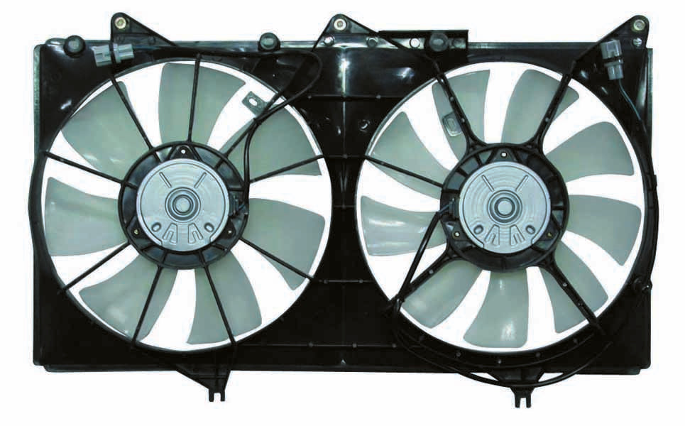 For Toyota Camry 6CYL 2002 03 04 05 2006 Radiator A/C Fan Assembly 16363-0A180+(16361-0A121/ L:16361-0A131)+16711-0A1 TO3115129