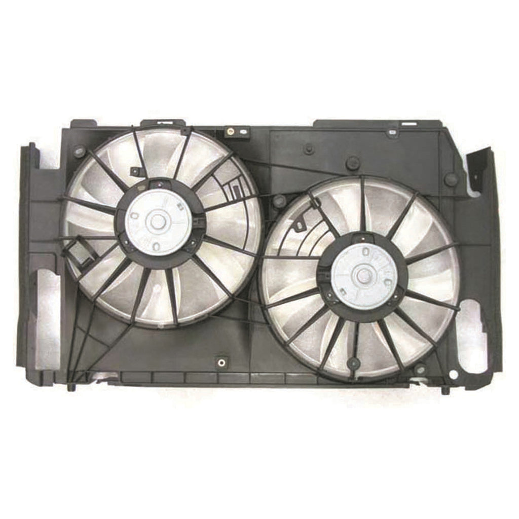 For Toyota RAV-4 2.4 2006 07 2008/ 2.5L 2009 Radiator A/C Fan Assembly M: (R:16363-28170/ L:1636328290)+B: (R:16361-31160/  TO3117102