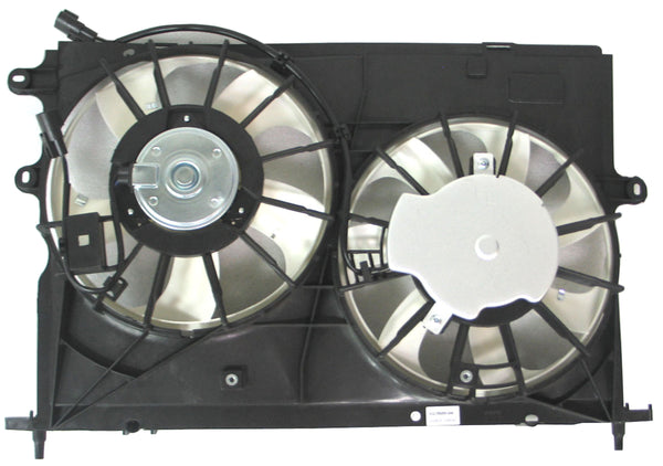 For Toyota Corolla 2.4L 2009 2010/ Matrix 2.4L 2009 2010 Radiator A/C Fan Assembly M: L:163630H200/ R:163630H210+ B: L:163610H250/ RH TO3115157