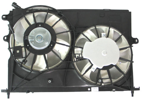 For Toyota Corolla 2.4L 2009 2010/ Matrix 2.4L 2009 2010 Radiator A/C Fan Assembly M: L:163630H200/ R:163630H210+ B: L:163610H250/ RH TO3115157