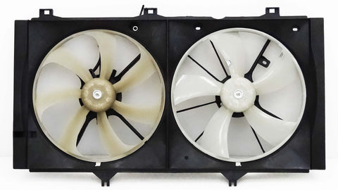 For Toyota Camry 4CYL AUTO Trans 10/ 2.5L w/o TOWING Pkg 11/ Venza 2.7L w/o TOWING Pkg 2009-2016 Radiator A/C Fan Assembly MLH:16363-0H010+MRH:16363-0H070+BLH:16361-0V400+BR TO3115164