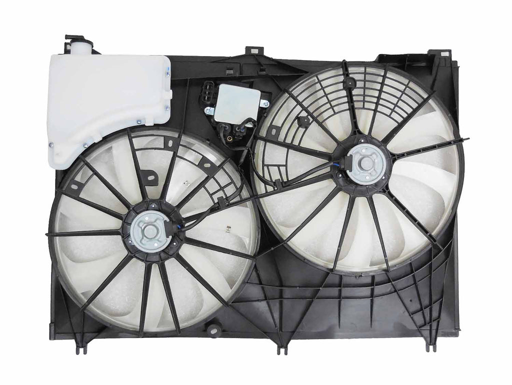 For Toyota Highlander 2.7L/ 3.5L Engine w/o TOWING Pkg 2014 15 2016 Radiator A/C Fan w/ CONTROL MODULE M:RH:16363-0P23 TO3115195