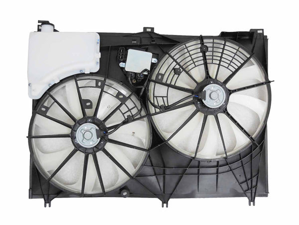 For Toyota Highlander 2.7L/ 3.5L Engine w/o TOWING Pkg 2014 15 2016 Radiator A/C Fan w/ CONTROL MODULE M:RH:16363-0P23 TO3115195
