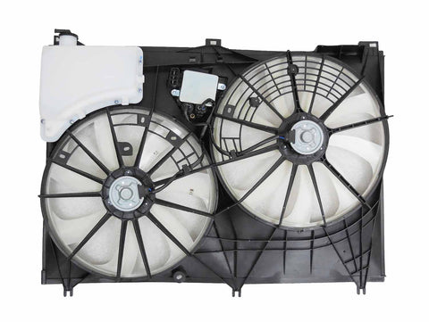 For Toyota Highlander 2.7L/ 3.5L Engine w/o TOWING Pkg 2014 15 2016 Radiator A/C Fan w/ CONTROL MODULE M:RH:16363-0P23 TO3115195