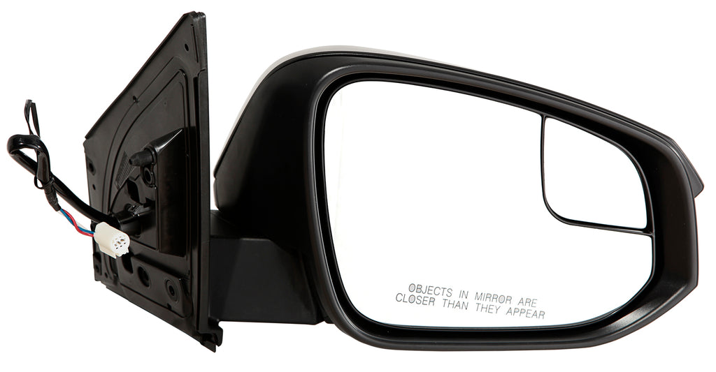 For Toyota RAV-4 2016 17 2018 Power Non-Heated Mirror Passenger Side (Textured) FCP 87910-0R200 TO1321345