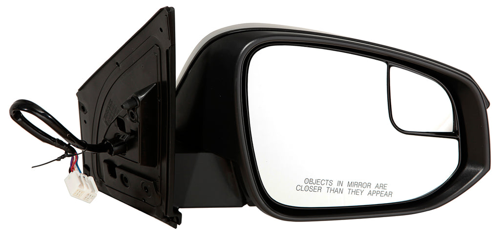 For Toyota RAV-4 2016 17 2018 US Built Manual-Folding Power Heated Mirror w/ SIGNAL Lamp & SportTER Mirror w/o SVC Passenger Side (Paint-to-Match) FCP 87910-0R210-C0 TO1321346