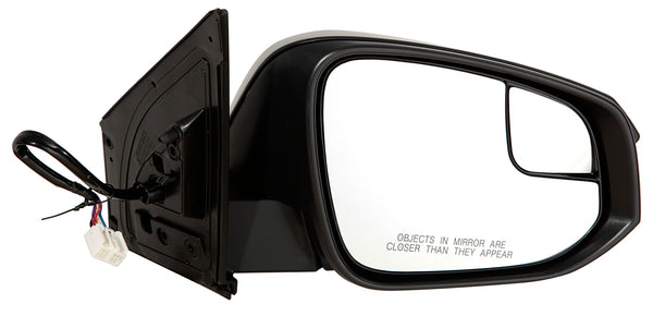 For Toyota RAV-4 2016 17 2018 US Built Manual-Folding Power Heated Mirror w/ SIGNAL Lamp & SportTER Mirror w/o SVC Passenger Side (Paint-to-Match) FCP 87910-0R210-C0 TO1321346