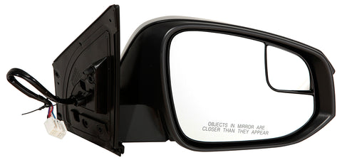 For Toyota RAV-4 2016 17 2018 US Built Manual-Folding Power Heated Mirror w/ SIGNAL Lamp & SportTER Mirror w/o SVC Passenger Side (Paint-to-Match) FCP 87910-0R210-C0 TO1321346