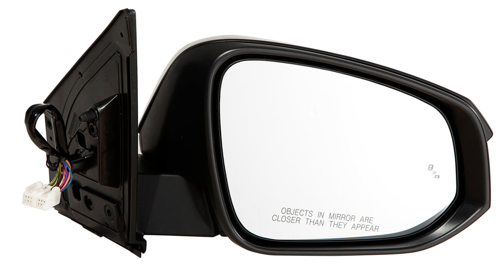For Toyota RAV-4 11/ 2014 15 16 17 2018 US Built Manual-Folding Power Heated Mirror w/ SIGNAL Lamp & Blind Detect w/o SVC Passenger Side (Paint-to-Match) FCP 87910-0R180-C0 TO1321343