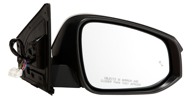 For Toyota RAV-4 11/ 2014 15 16 17 2018 US Built Manual-Folding Power Heated Mirror w/ SIGNAL Lamp & Blind Detect w/o SVC Passenger Side (Paint-to-Match) FCP 87910-0R180-C0 TO1321343
