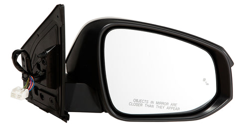For Toyota RAV-4 11/ 2014 15 16 17 2018 US Built Manual-Folding Power Heated Mirror w/ SIGNAL Lamp & Blind Detect w/o SVC Passenger Side (Paint-to-Match) FCP 87910-0R180-C0 TO1321343