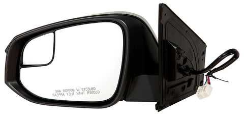 For Toyota RAV-4 2016 17 2018 US Built Manual-Folding Power Heated Mirror w/ SIGNAL Lamp & SportTER Mirror w/o SVC Driver Side (Paint-to-Match) FCP 87940-0R220-C0 TO1320346