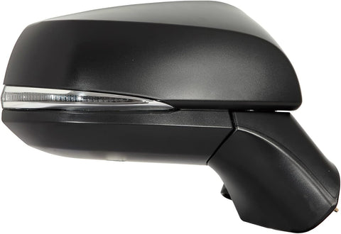 For Toyota RAV-4/ Hybrid JAPAN Built 2019-2025/ PRIME 2021 MANUAL-Folding POWER Heated Mirror w/ Turn Signal Lamp & BD w/o SVC & Puddle Lamp Passenger Side (TEXTURE) FCP 87910-42E41+87915-42200-C1 TO1321422