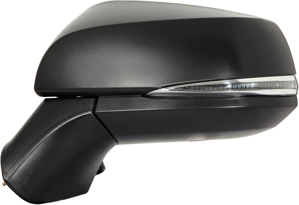 For Toyota RAV-4/ Hybrid JAPAN Built 2019-2025/ PRIME 2021 MANUAL-Folding POWER Heated Mirror w/ Turn Signal Lamp & BD w/o SVC & Puddle Lamp Driver Side (TEXTURE) FCP 87940-42E11+87945-42200-C1 TO1320422