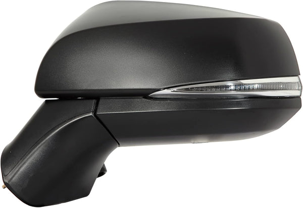 For Toyota RAV-4/ Hybrid JAPAN Built 2019-2025/ PRIME 2021 MANUAL-Folding POWER Heated Mirror w/ Turn Signal Lamp & BD w/o SVC & Puddle Lamp Driver Side (TEXTURE) FCP 87940-42E11+87945-42200-C1 TO1320422