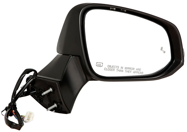 For Toyota Highlander 2020 21 22 23 2024 MANUAL-Folding POWER Heated Mirror w/ TURN SIGNAL & Blind Detect Passenger Side (TEXTURE) 87940-0E351+87945-0E070-C0 TO1321421