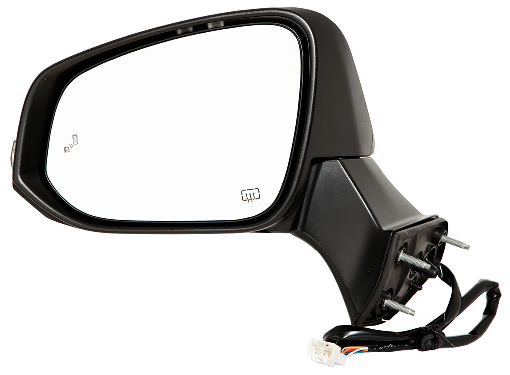For Toyota Highlander 2020 21 22 23 2024 MANUAL-Folding POWER Heated Mirror w/ TURN SIGNAL & Blind Detect Driver Side (TEXTURE) 87940-0E351+87915-0E070-C0 TO1320421