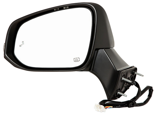 For Toyota Highlander 2020 21 22 23 2024 MANUAL-Folding POWER Heated Mirror w/ TURN SIGNAL & Blind Detect Driver Side (TEXTURE) 87940-0E351+87915-0E070-C0 TO1320421