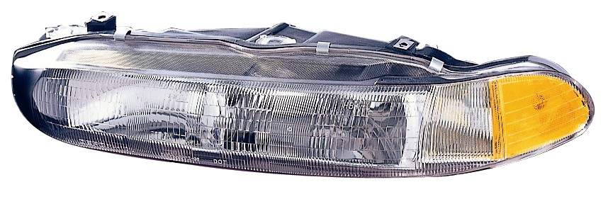 For Mitsubishi Galant 1997 1998 Headlight Combination. Driver Side MR296615 MI2502106