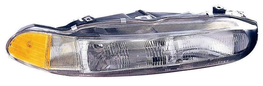 For Mitsubishi Galant 1997 1998 Headlight Combination. Passenger Side MR296616 MI2503106