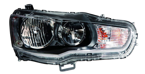 For Mitsubishi Lancer 11/ 2/ 2008 09 10 2011/ Lancer EVO/ Lancer Sportback 2009 10 2011 Headlight w/o HID Passenger Side CAPA Certified 8301C362 MI2503158C