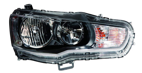 For Mitsubishi Lancer 11/ 2/ 2008 09 10 2011/ Lancer EVO/ Lancer Sportback 2009 10 2011 Headlight w/o HID Passenger Side CAPA Certified 8301C362 MI2503158C
