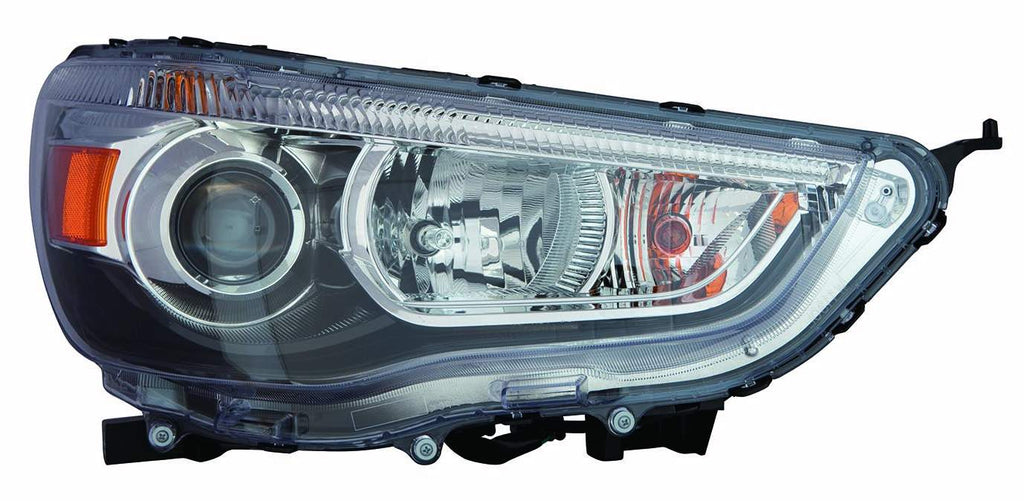 For Mitsubishi Outlander SPROT/ RVR 2011 12 13 14 15 16 17 18 2019 Headlight Halogen Passenger Side CAPA Certified 8301C896 MI2503160C