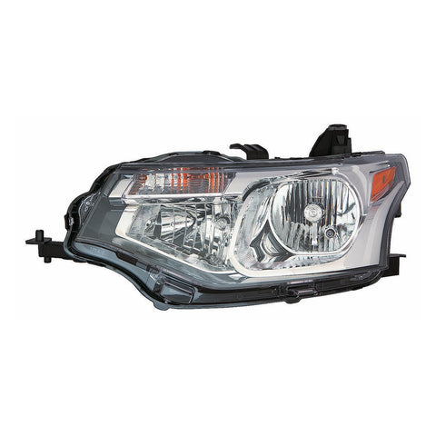 For Mitsubishi Outlander 2014 2015 Headlight Halogen Driver Side CAPA Certified 8301D099 MI2502163C