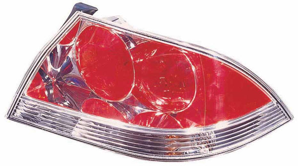 For Mitsubishi Lancer Sedan 2004 05 06 2007 Tail Light OZ RALY,RALLIART CLEAR Passenger Side CAPA Certified MN161944 MI2801118C