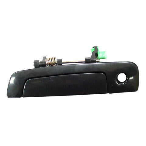 For Mitsubishi Mirage 1997 98 99 00 01 2002 Outside Door Handle Front Driver Side (PLASTIC BLACK SMOOTH BLACK) MR271867 MI1310103