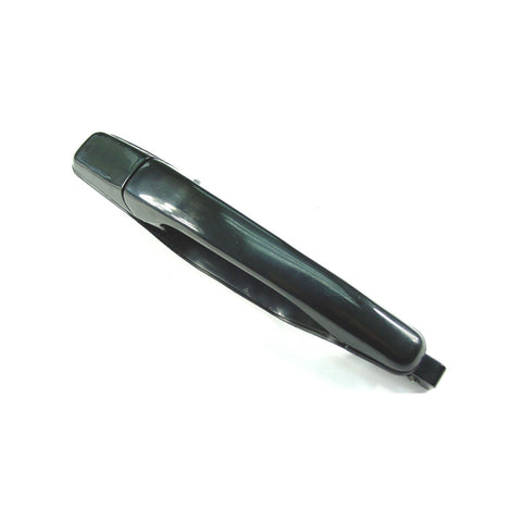 For Mitsubishi Outlander 2003 04 05 2006 Outside Door Handle Rear Driver Side (SMOOTH BLACK) MR970313 MI1520110
