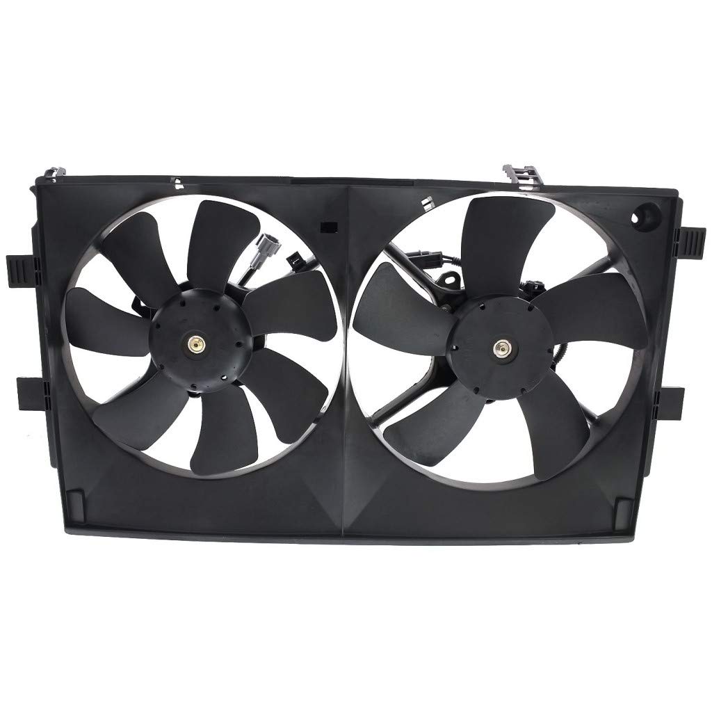 For Mitsubishi Lancer 2008-2017/ Sportback 2007-2019/ EVOLUTION 2008 09 10 11 12 13 14 2015 2.0L Turbo Engine Radiator Fan Assembly M:1355A101/ 1355A102/ B:MR464708/ 1355A103/ S:1355A140 MI3115140