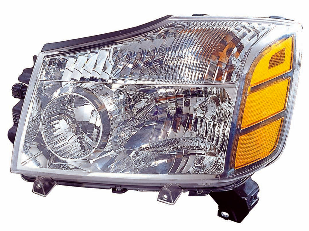 For Nissan Titan 2004 05 2006/ Armada 2004 05 06 2007 Headlight Driver Side CAPA Certified 26060-7S026(04-06) NI2502154C