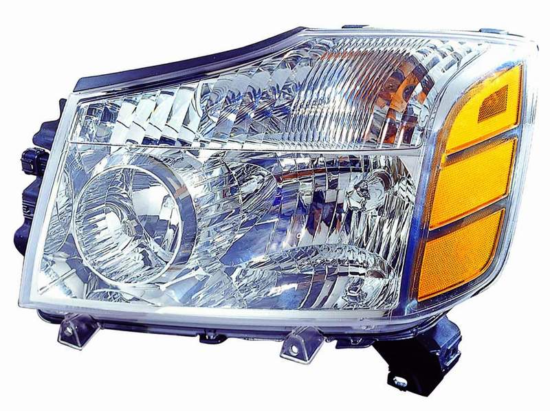 For Nissan Titan 2004 05 2006/ Armada 2004 05 06 2007 Headlight Driver Side 26060-7S026(04-06) NI2502154