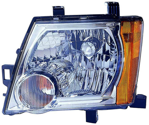 For Nissan Xterra 2005 06 07 08 09 10 11 2012 Headlight (8/ 1/ 2008 09 2010 OFF ROAD.SE/ 2011 2012 PRO-4X.SV) Driver Side CAPA Certified 26060-EA025 NI2502161C