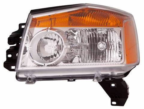 For Nissan Titan 2008 09 10 11 12 13 14 2015 Headlight Driver Side CAPA Certified 26060-9FF0A NI2502168C