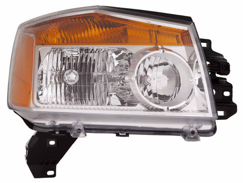 For Nissan Titan 2008 09 10 11 12 13 14 2015 Headlight Passenger Side CAPA Certified 26010-9FF0A NI2503168C