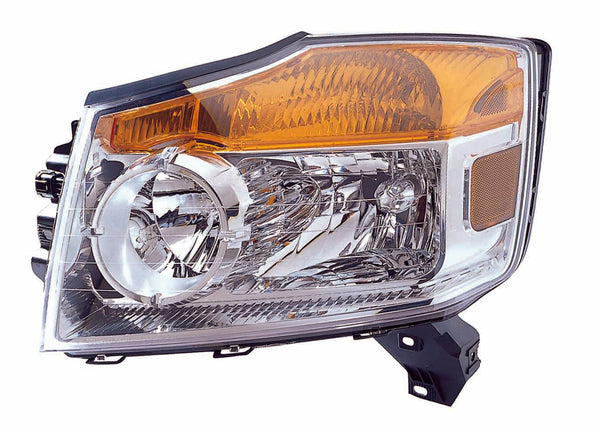 For Nissan Armada 2008 09 10 11 12 13 14 2015 Headlight Driver Side CAPA Certified 26060-9GA0B NI2502175C