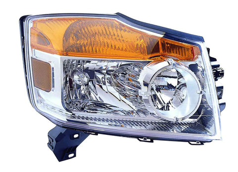 For Nissan Armada 2008 09 10 11 12 13 14 2015 Headlight Passenger Side 26010-9GA0B NI2503175