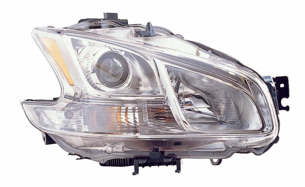 For Nissan Maxima 2009 10 11 12 13 2014 Headlight Halogen(3.5 S 2009 10 2011.w/o Limited Pkg 12.3.5 SV 2009 10 11 12 13 2014) Passenger Side CAPA Certified 26010-9N00A NI2503177C