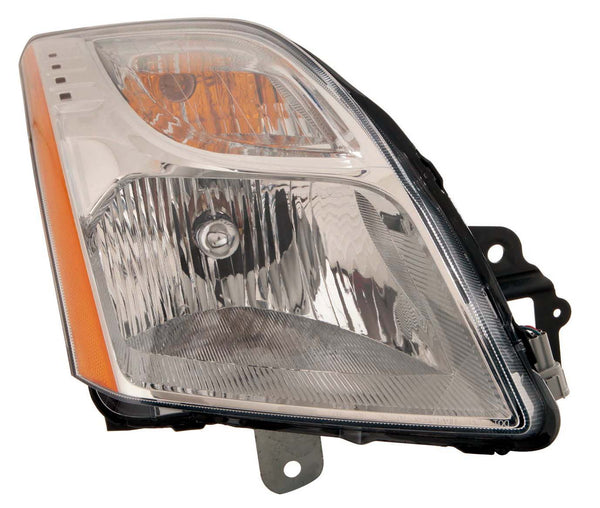 For Nissan Sentra 2010 11 2012 Headlight 2.0L Engine BASE.S.Signal Light Chrome Passenger Side CAPA Certified 26010-ZT50A NI2503196C