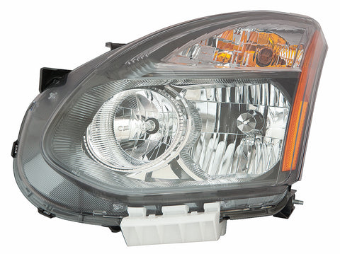 For Nissan Rogue/ Rogue Select 2014 2015 Headlight Halogen Black Bezel Driver Side CAPA Certified 26060-1VX0A NI2502231C